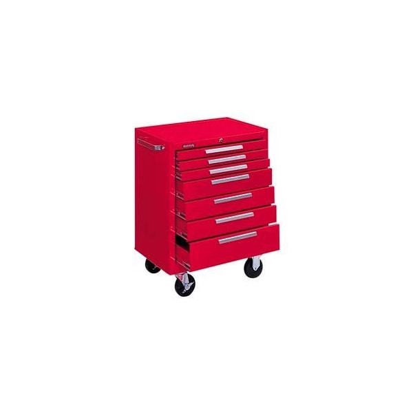 Kennedy 277XR K1800 Series 27W X 18D X 35H 7 Drawer Red Roller Cabinet 277XR - main